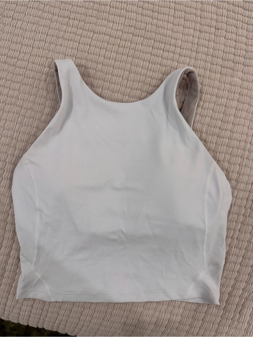 Lululemon cropped bra tank
